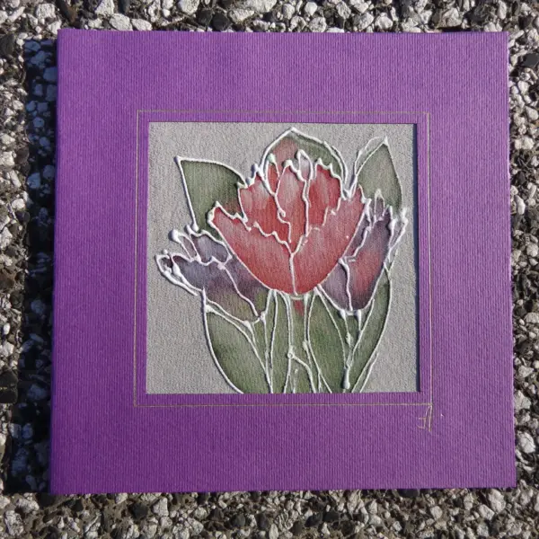 Картичка "Къдраво Лале"