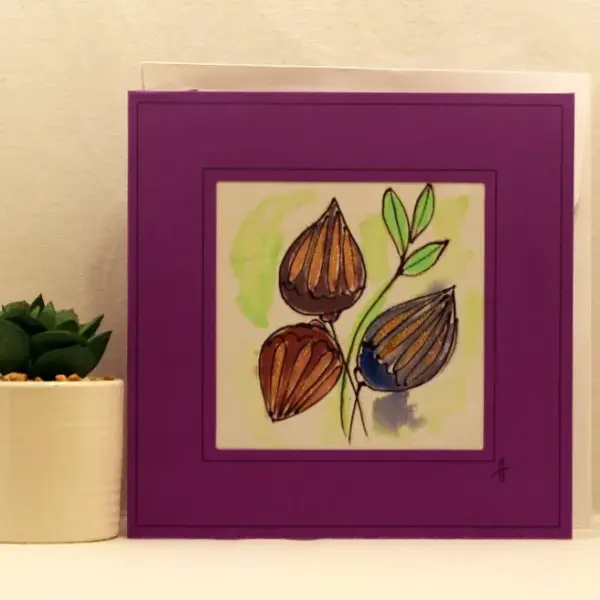 "Неразпукал се цвят на растение"