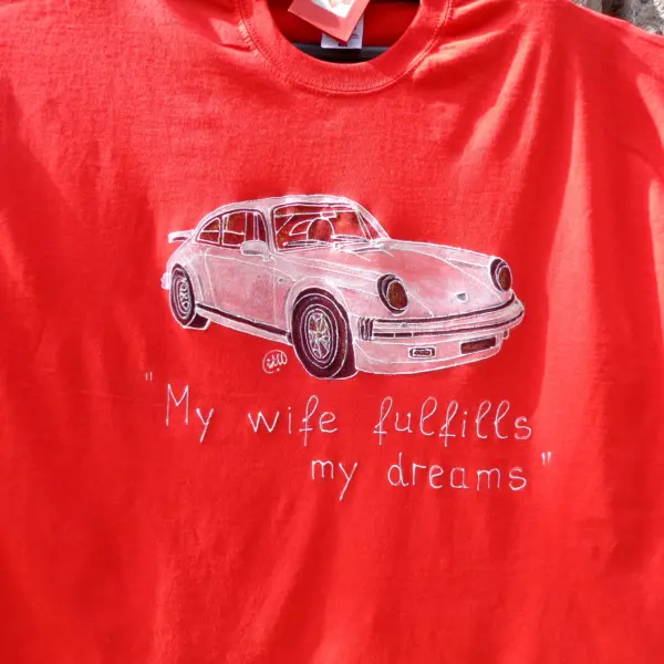 "Porsche 911" с послание