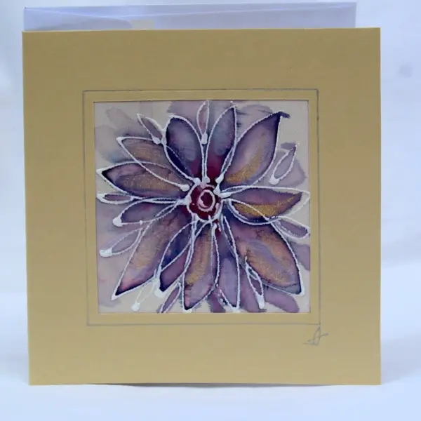 Лилава Арт "Картичка"15/15см.