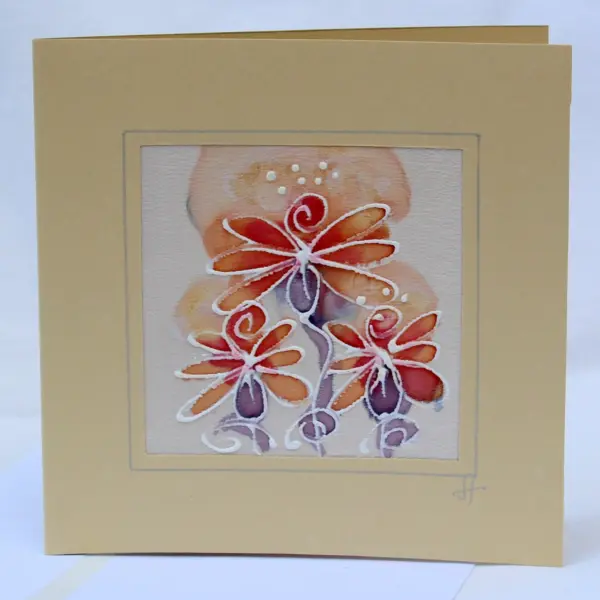 "Космически цветя"15/15см.