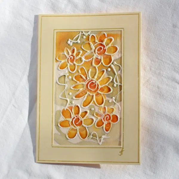 Арт "Картичка"-Цветна палитра.11/16см.