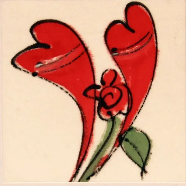 "Влюбени сърцати балони" 15/15см.