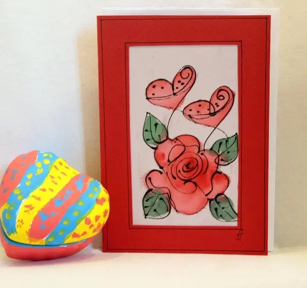 "Картичка за влюбени" 11/16см.